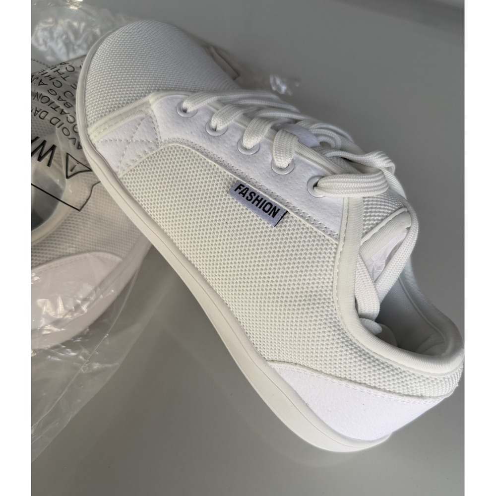 WideStep White Walking Sneakers Shoes Size 39 EU / Women's 8.5 US‎ New